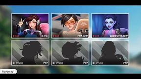 overwatch webcam [ parody hentai game ] ep.1 dva loves bbc !