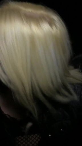 Chubby Blonde MILF Goes on a Dogging Mission and Unleashes Her Inner Slut by Sucking Many Dicks