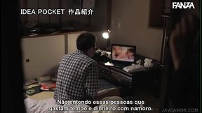 Eu S&oacute_ Queria Provocar Meu Irm&atilde_ozinho Virgem, Mas as Coisas Sa&iacute_ram do Controle [Legendado] Yuzuki Cocona
