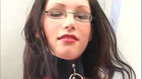 Brunette MILF Squirts Hard From Intense Fingering Orgasm