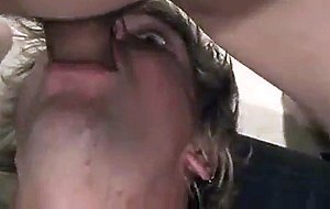 Fucking the twink's mouth and cumming on his face