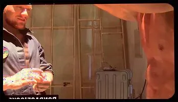 Dominant Jock Teases Muscular Submissive in Intense Bondage Play