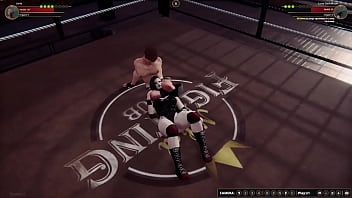 Jerle VS Luna DarkMoon (Naked Fighter 3D)