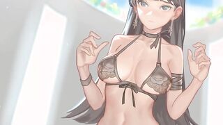 Isekai Quest - Part 9 Bombshell Crazy Sexy bimbos into Bikini Animated by HentaiSexScenes