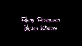 tiffany thompson fingers hayden winters with lesbian sex toys