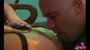 Huge Melons COUGAR Lene Hefner in Lingerie Gets Hot Cumshot