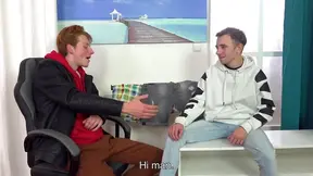 Dirty gay dude seduced his straight friend for hardcore anal