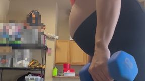 Pregnant Exercising
