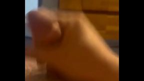 Had to cum before work this morning