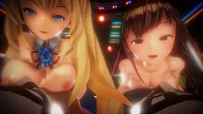 mmd r18 sexy erotic lady want you to cum hard will you cum for them 3d hentai nsfw fap hero