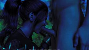 Lust academy: magical blowjob with facial cumshot. Ep 9