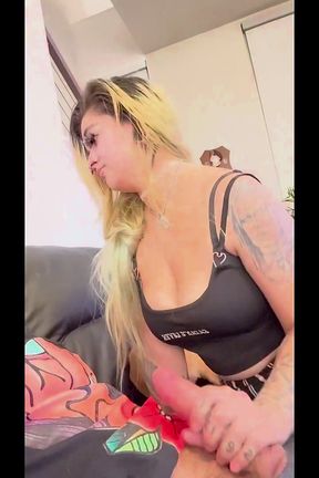 Pierced Goth Stepdaughter Wants Step-daddys Cock to Breed Her