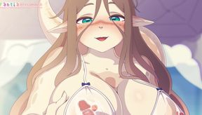 Dragon Girl Milks Your Cock With Her Huge Melons