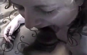 Bbw wife gets bbc in the ass and mouth