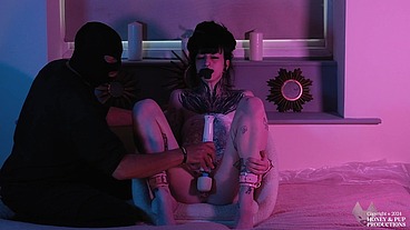 Multiple Orgasms with Your Darling Honey - Tied & Tormented