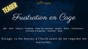 French Audio Roleplay   I&#039;m frustrating you in your little cage