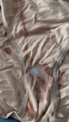 Cum on Wife's Panties