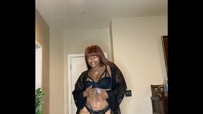 Cherokee Black Lace Teddie