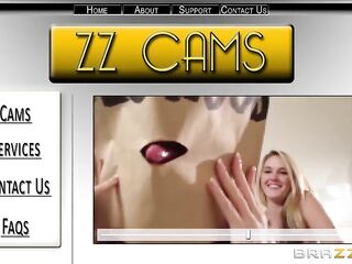 Teens Like It Large - Nickey Huntsman's Livecam Anal Show Turns Real with Ally's Brother Brick's Jock