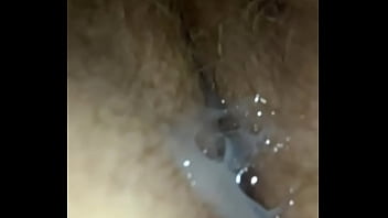 POV cumming in big-assed MILF and hairy creampie