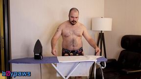 Hotel Room Apron Ironing