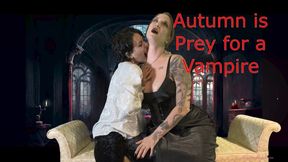 Autumn Bodell is Prey for Vampire Mura Suru - Vampire Fangs Give Throat Worship and Neck Biting to Glamoured Girl WMV