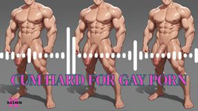 MP4 VERSION Cum Hard for Gay Porn