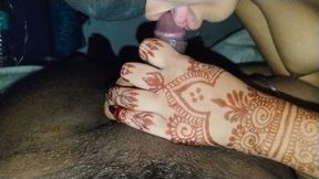 Newly Married Wife Hard Blowjob