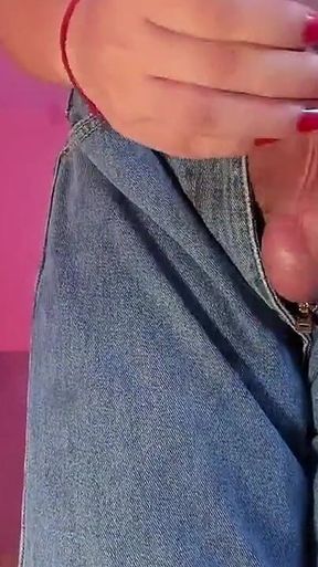 His Cock Comes Out by Accident, It's Huge