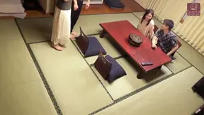 Middle-aged couples explore passion in steamy wife-swapping party