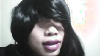 Asian Crossdresser Amateur Masturbation Solo