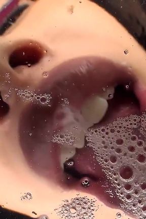 Virtual Tongue Kiss with Yua Hidaka