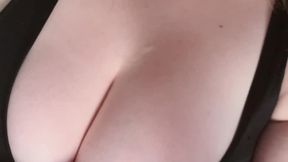 Slobbering into my cleavage