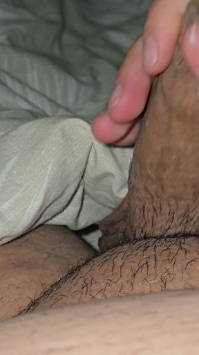 Step mom first take care of step son big balls after handjob his dick for fun
