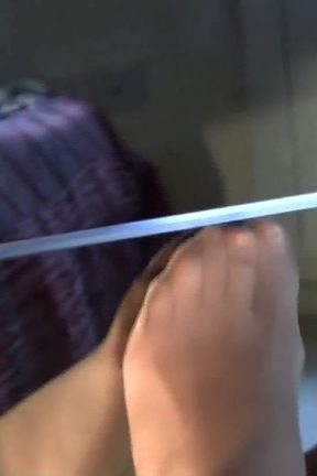 Shooting Myself in the Mirror Playing with My Feet