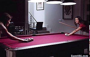 Busty milf Silvia SAige fingers stepdaughters teen pussy