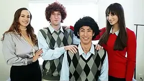 Hot MILFs teach bratty nerds a lesson they won't forget