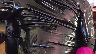 Latex and rubber glove fun: what i do with myself