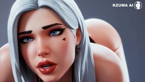 Ashe showing her hot naughty ass - Ai Gerou