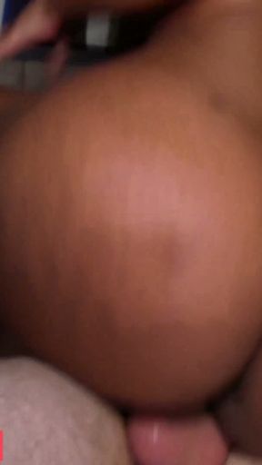 Incredible Dominican booty for white cock   Clip 1