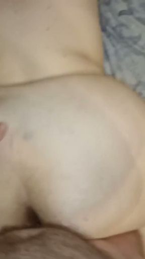 Big Round Ass MILF Rides Reverse &amp; Cowgirl Then Doggy Creampie   Clip 2