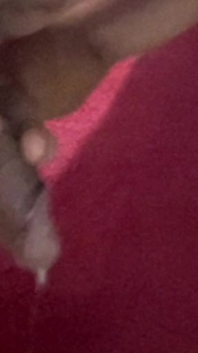 Masturbating with His Back Turned.
