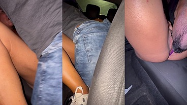 Hotwife deixa corno manso no carro vai caçar comedor sozinha e volta com um desconhecido que mete no pêlo e deixa cheia deleite pro marido limpar