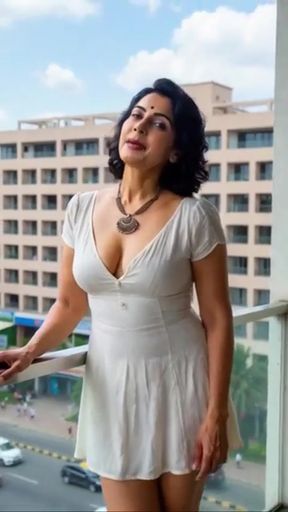 Indian housewife seduced by her older husband's friend
