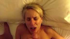 Fifty gallons of gooey nastiness pour forth to smother our favorite cumwhore, Beth