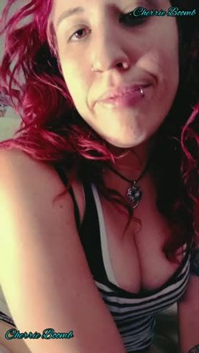 Smoking fetish+cum