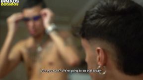 Broke Stepbro Had to Pimp My Ass, But Got a Limp Dick, So Took It in His Mouth and Ass Instead
