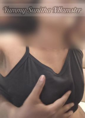 Asian Couple in Black Chemise - He Squeezes Her Boobs &amp; Oils Her Dark Nipples While She Moans