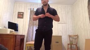 Thick penis boy disrobe taunt