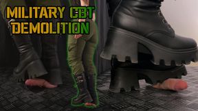 MILITARY CBT DEMOLITION IN CHUNKY DIRTY BOOTS